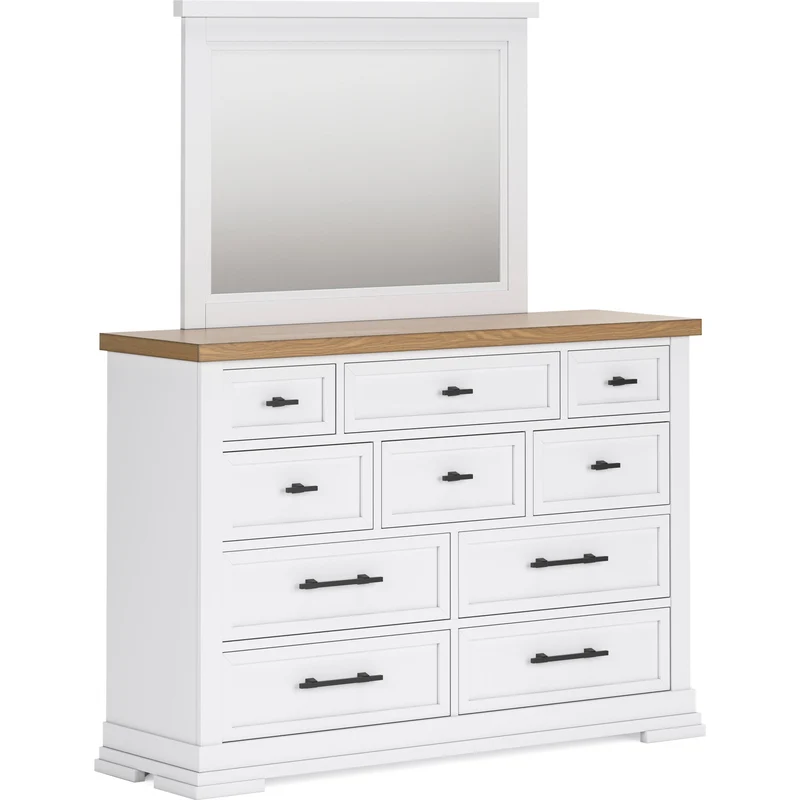 Benchcraft Ashbryn B844B1 Dresser and Mirror