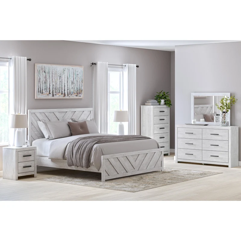 Signature Design by Ashley Cayboni B3788B1 Dresser and Mirror