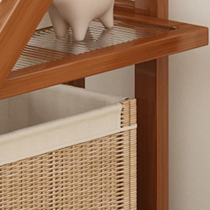 Modern Minimalist Removable Nanzhu Acrylic ABS Bookshelf End Table 2/3 Tier For Living Room