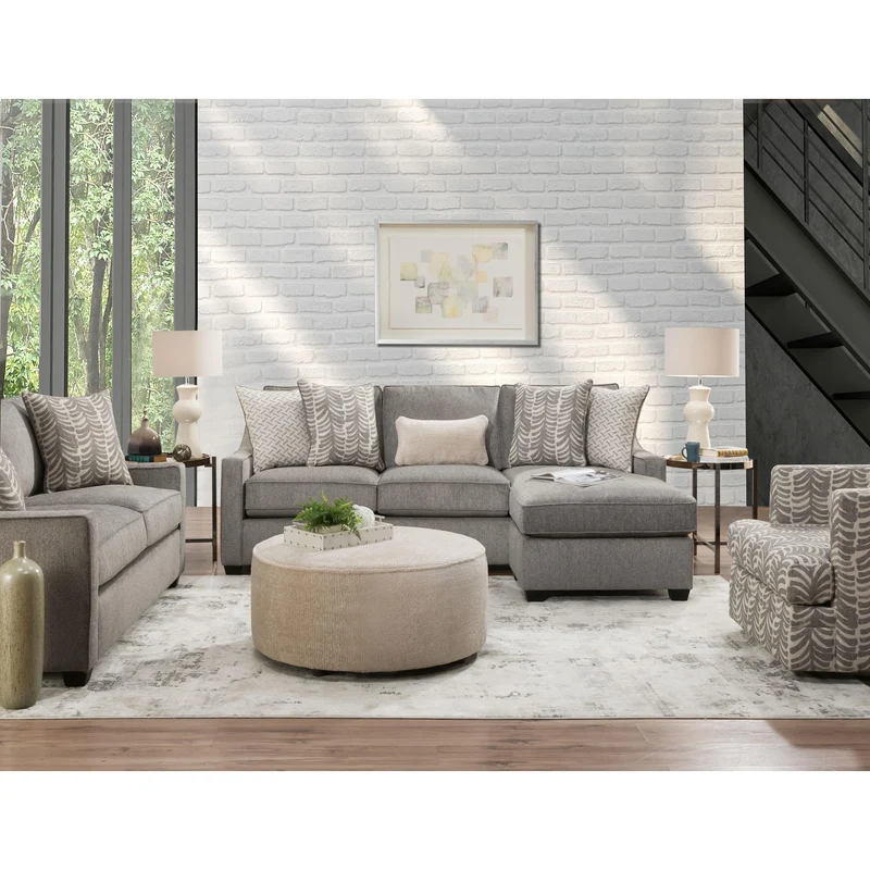 Behold Home 1125-23 Sofa Chaise - St. Charles Granite