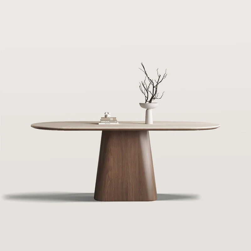 Modern Sintered Stone Dining Table Set