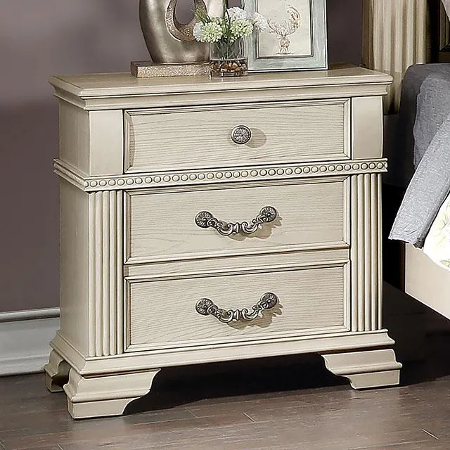 Furniture of America Pamphilos FOA7144WH-N Night Stand