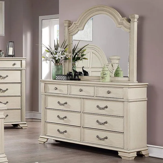 Furniture of America Pamphilos FOA7144WH-D Dresser
