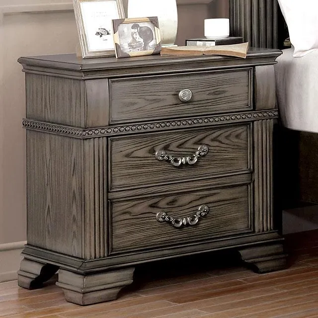 Furniture of America Pamphilos FOA7144GY-N Night Stand