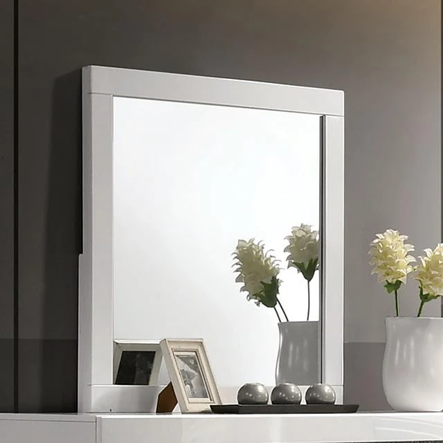Furniture of America Magdeburg FOA7038WH-M Mirror