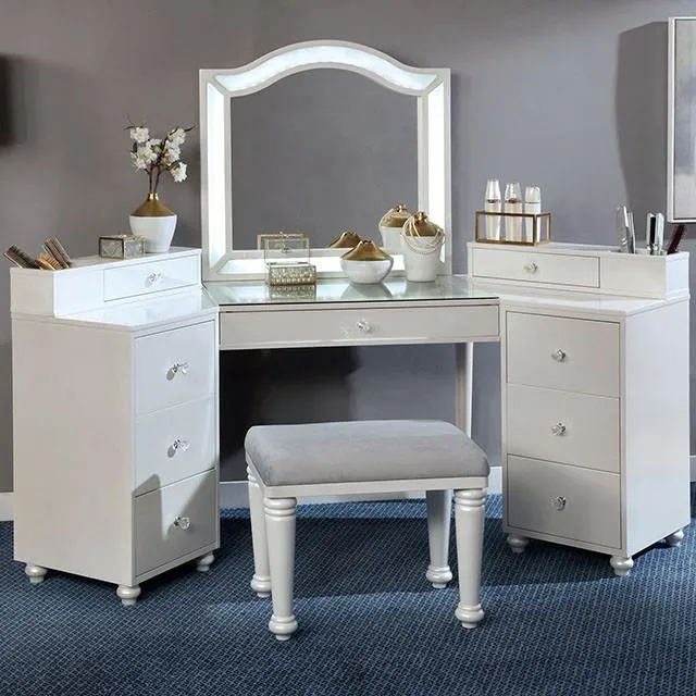Furniture of America Tracie FOA-DK5686WH-PK Vanity Set