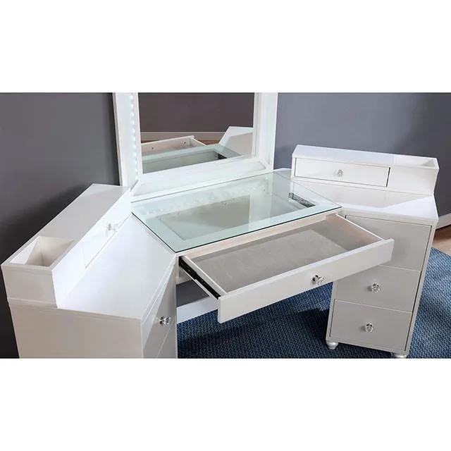 Furniture of America Tracie FOA-DK5686WH-PK Vanity Set