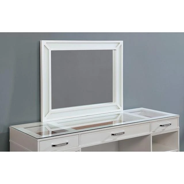Furniture of America Vickie FOA-DK5684WH-PK Vanity Set