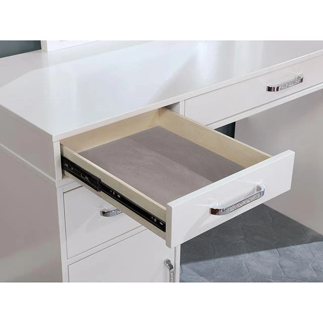 Furniture of America Yasmine FOA-DK5683WH-PK Vanity Set