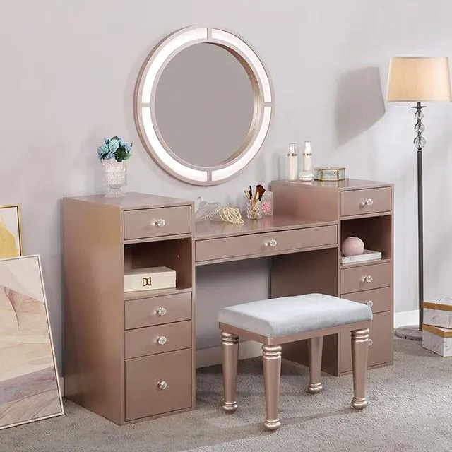 Furniture of America Yasmine FOA-DK5683PK-PK Vanity Set