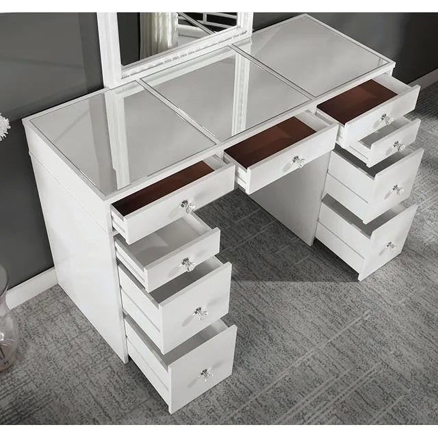 Furniture of America Louise FOA-DK5240-SET Vanity W/ Stool