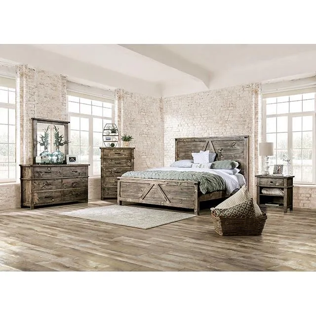 Furniture of America Woodburn EM7071BR-D Dresser