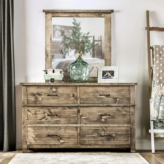 Furniture of America Woodburn EM7071BR-D Dresser