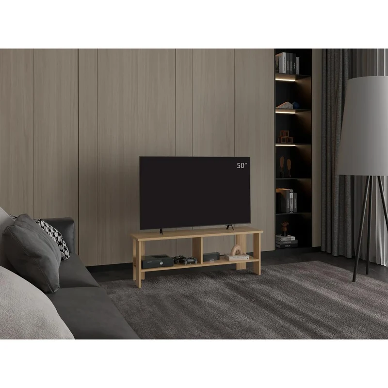 Mesa para TV Navi, Fresno Europeo, para Televisor hasta 55 Pulgadas ZF