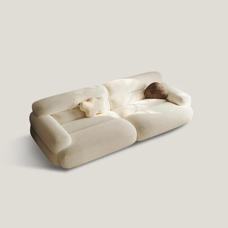 Modern Wool Couch Loveseat Sectional Sofas