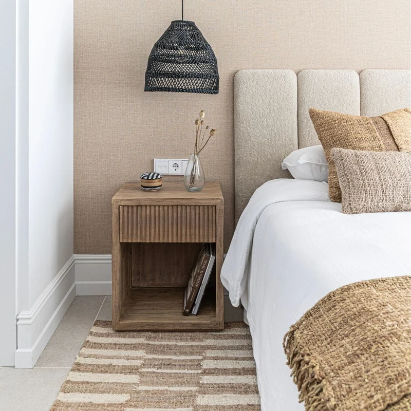 Paros Bedside Table | 50x60x40cm