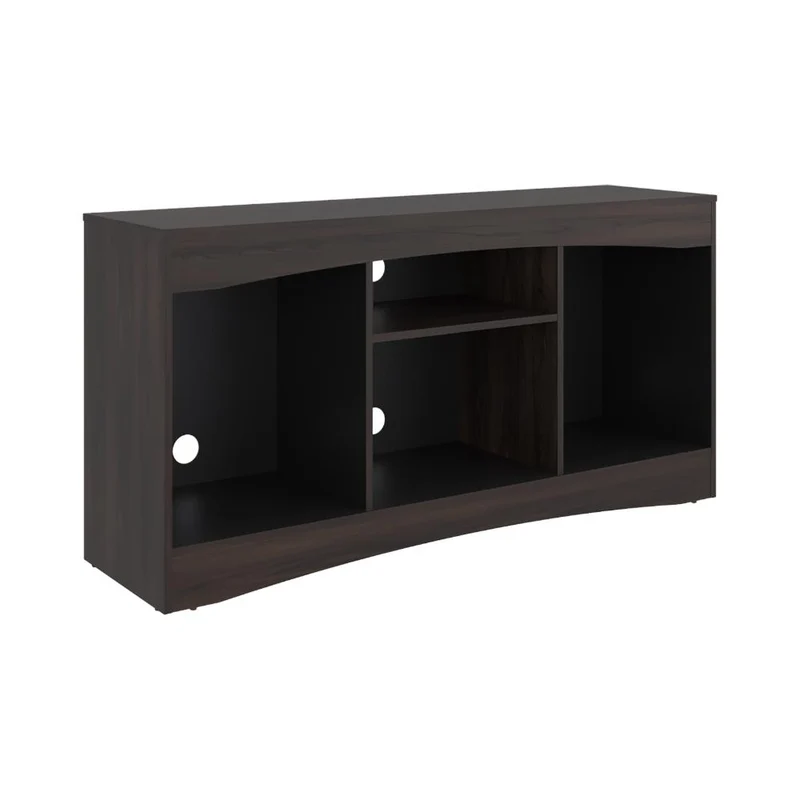 Mesa para TV Fiorenzi, Nogal y Wengue, con Espacio para TV de 55"
