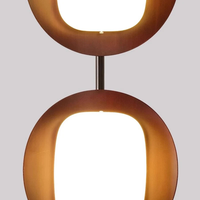Contemporary Scandinavian Round Acrylic Iron Lampshade Marble Base LED Standing Floor Lamp For Living Room