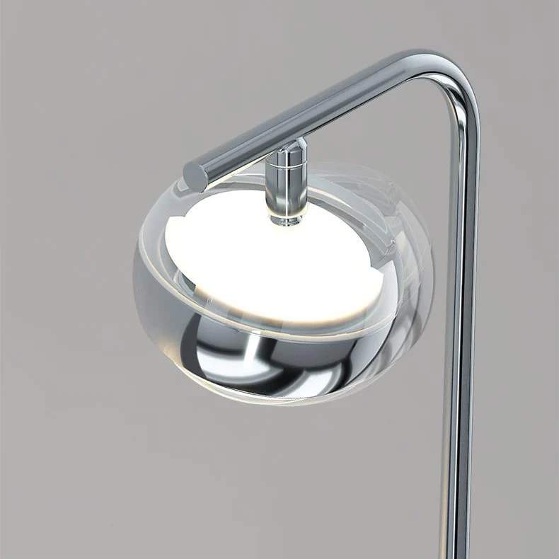 Contemporary Scandinavian Orb Acrylic Aluminum Iron LED Table Lamp For Living Room