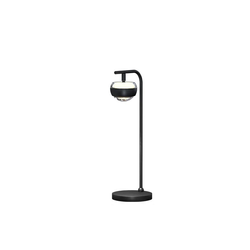 Contemporary Scandinavian Orb Acrylic Aluminum Iron LED Table Lamp For Living Room