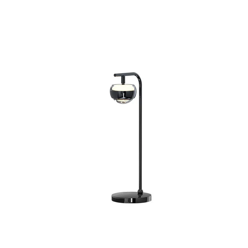 Contemporary Scandinavian Orb Acrylic Aluminum Iron LED Table Lamp For Living Room