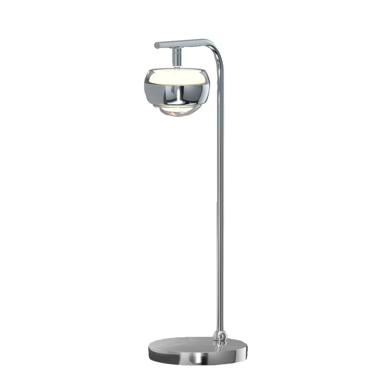 Contemporary Scandinavian Orb Acrylic Aluminum Iron LED Table Lamp For Living Room
