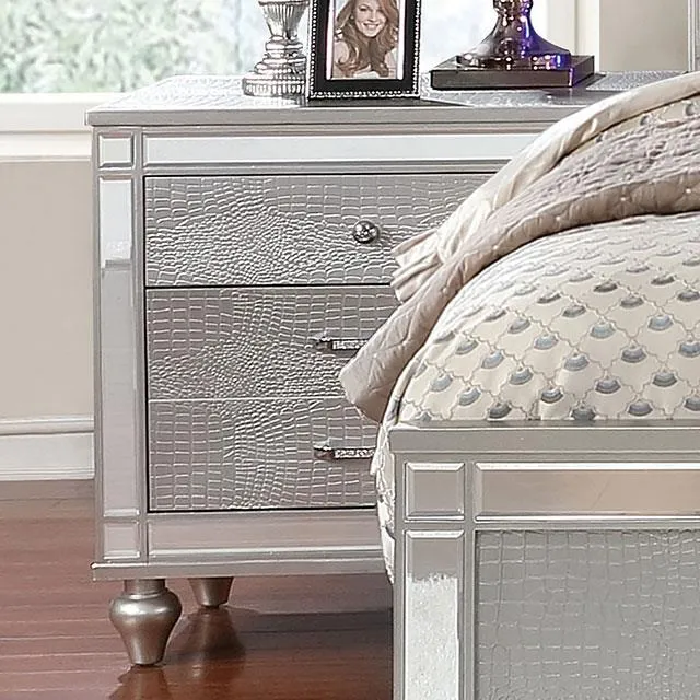 Furniture of America Brachium CM7977SV-N Night Stand
