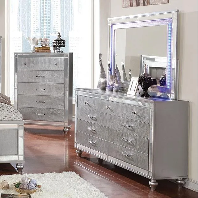 Furniture of America Brachium CM7977SV-D Dresser