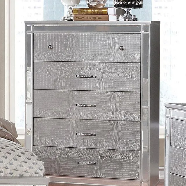 Furniture of America Brachium CM7977SV-C Chest