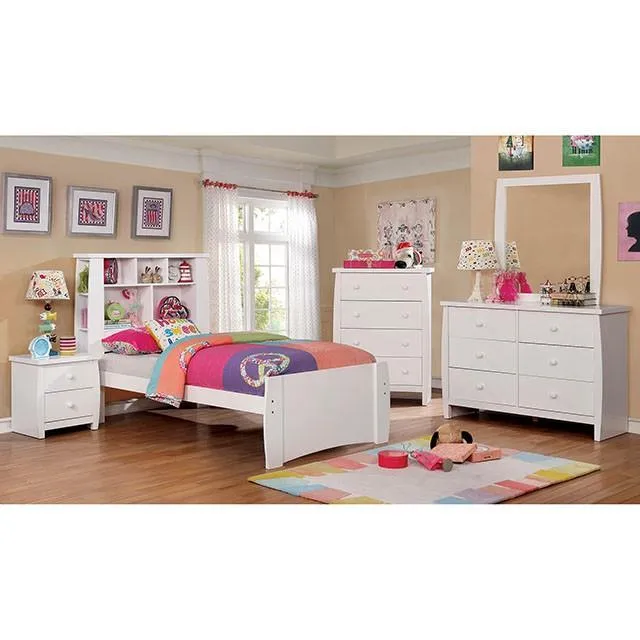Furniture of America Marlee CM7651WH-N Night Stand