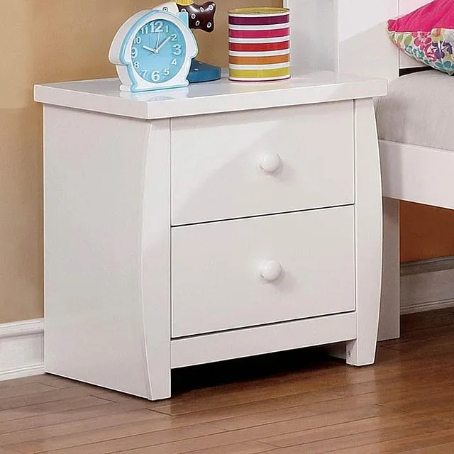 Furniture of America Marlee CM7651WH-N Night Stand