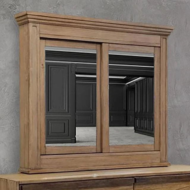 Furniture of America Coimbra CM7623SM Cabinet Mirror
