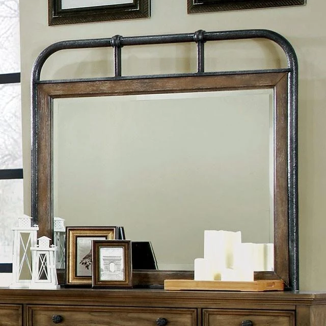 Furniture of America Mcville CM7558MM Mirror w/ Metal Frame