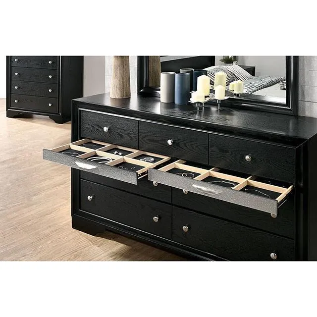 Furniture of America Chrissy CM7552BK-D Dresser