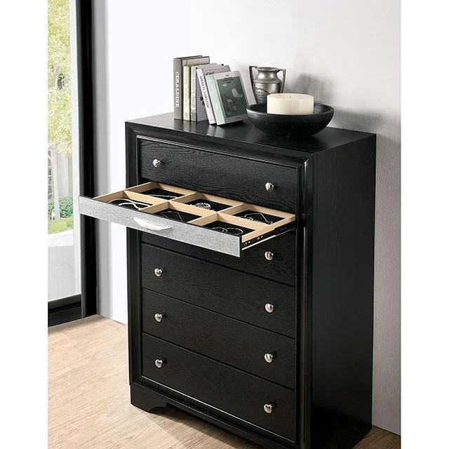Furniture of America Chrissy CM7552BK-C Chest