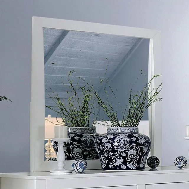 Furniture of America Deanne CM7527WH-M Mirror
