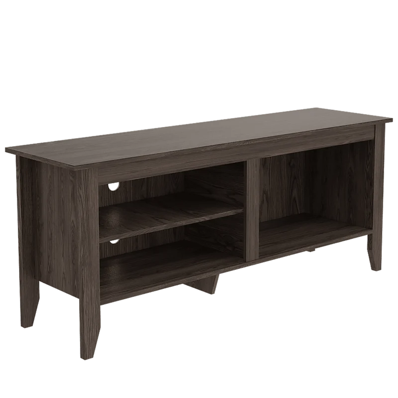 Mesa para TV Delhi, Milán, con Variedad de Entrepaños