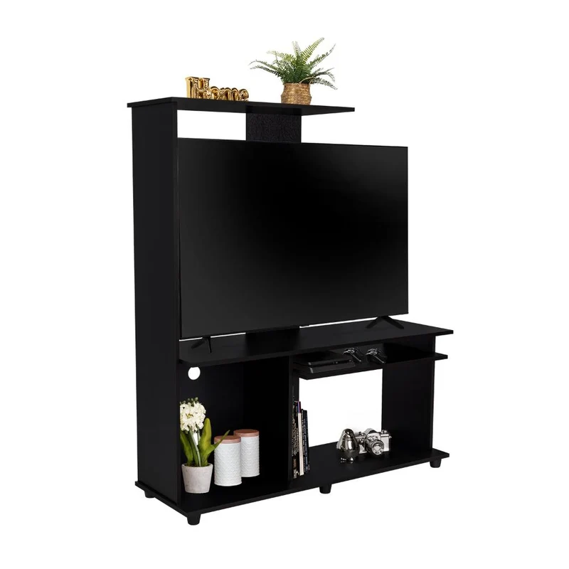 Mesa para TV Monet, Wengue, con Capacidad para Televisor de 50 Pulgadas