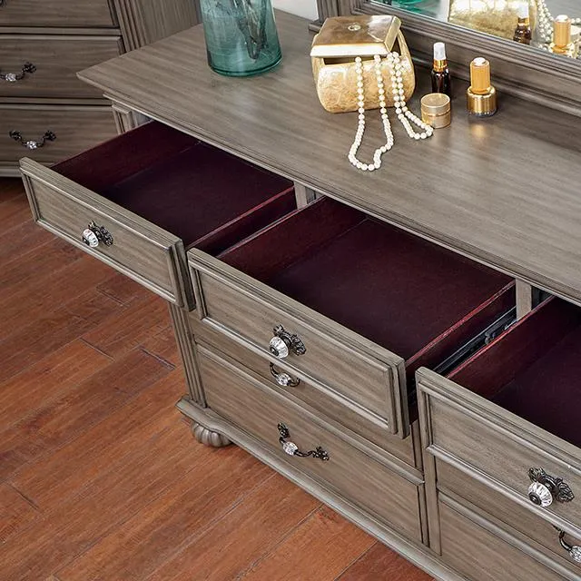 Furniture of America Syracuse CM7129GY-D Dresser
