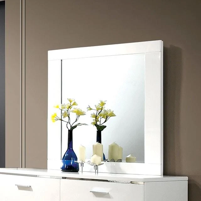 Furniture of America Carlie CM7049WH-M Mirror