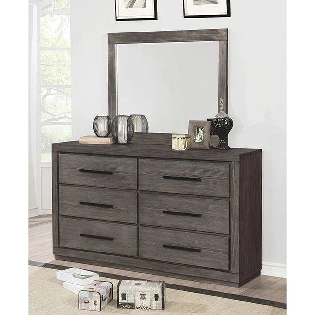 Furniture of America Oakburn CM7047GY-M Mirror