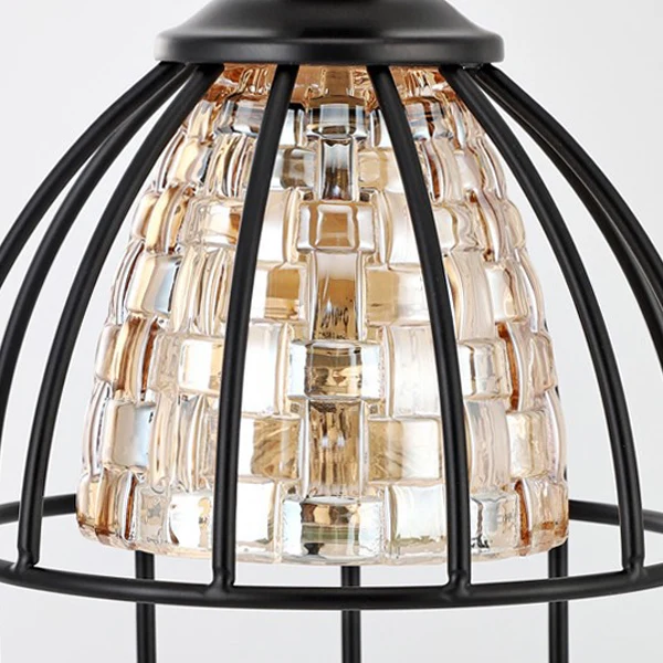Modern Minimalist Round Cone Cylinder Marble Iron Glass 1-Light Melting Wax Table Lamp For Bedroom