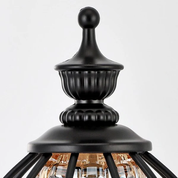 Modern Minimalist Round Cone Cylinder Marble Iron Glass 1-Light Melting Wax Table Lamp For Bedroom