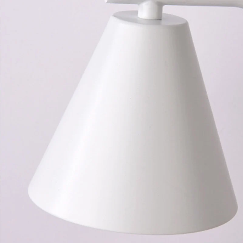Contemporary Creative Cone Wood Iron 1-Light Melting Wax Table Lamp For Living Room