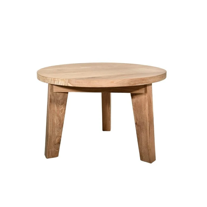 Round Teak Coffee Table | 65cm