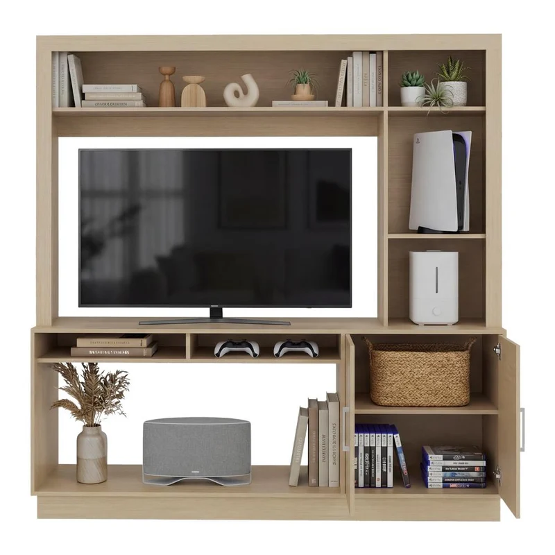 Mesa para TV Romeo, Cartagena, con Espacio para Televisor de hasta 55 Pulgadas