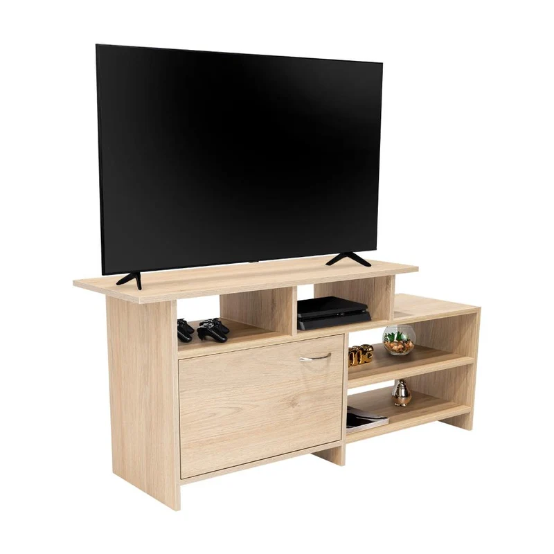 Mesa para TV Liena, Beige, para Televisor de 40 Pulgadas
