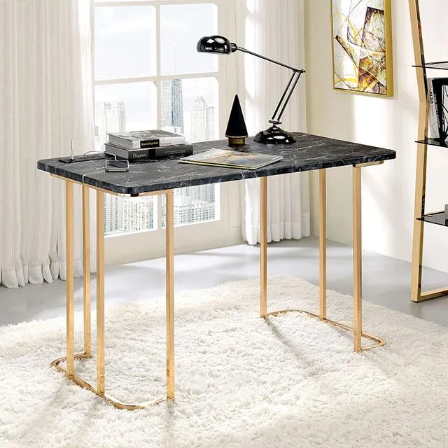 Furniture of America Delphine CM-DK919BK Desk
