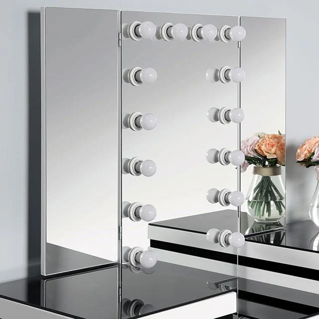 Furniture of America Madonna CM-DK824WH-PK Vanity Set