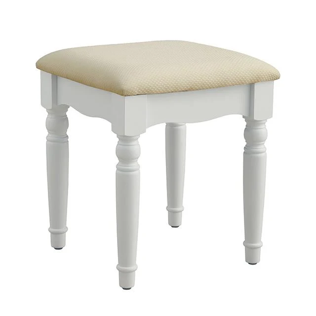 Furniture of America Athy CM-DK6848WH Vanity w/ Stool